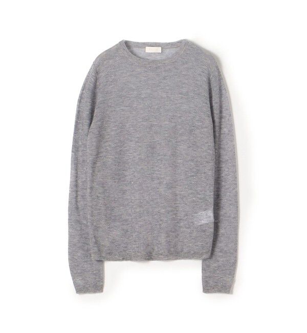 Ballsey「ミニスパンコール クルーネックプルオーバー」|ニット・セーター|15 グレー