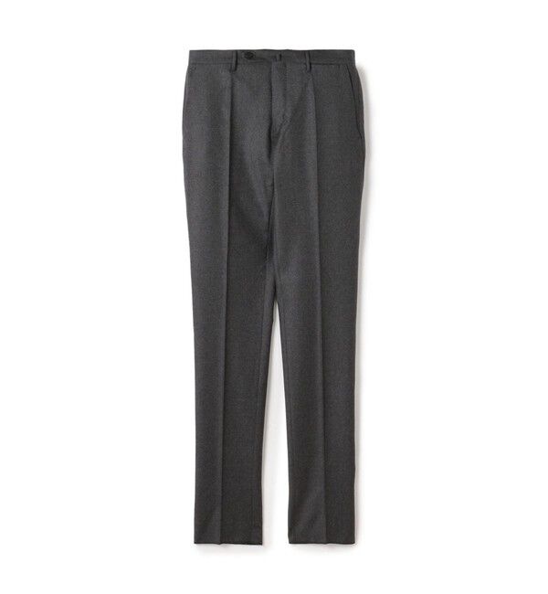 TOMORROWLAND BUYING WEAR「INCOTEX ウールフランネル スリムスラックス」|スラックス|15 グレー
