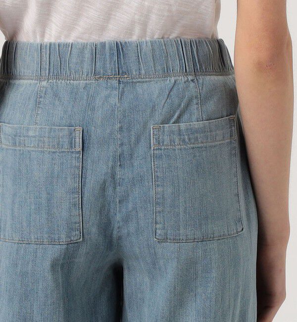 JAMES PERSE「コットンデニム タックワイドパンツ WCID1090」|デニム|