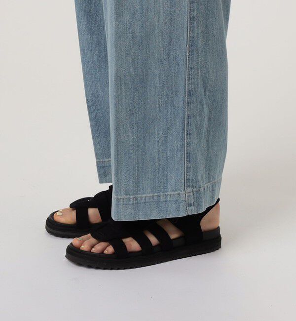 JAMES PERSE「コットンデニム タックワイドパンツ WCID1090」|デニム|