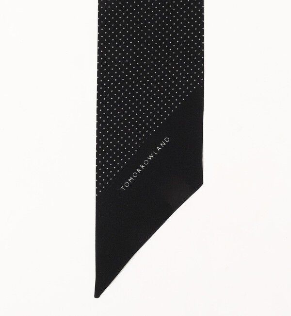 TOMORROWLAND GOODS「TOMORROWLAND MADE IN ITALY シルク ドットスカーフ」|バンダナ・スカーフ|