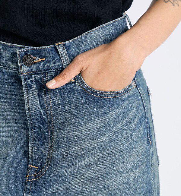 Edition「エッセンシャルデニム フレアパンツ」|デニム|