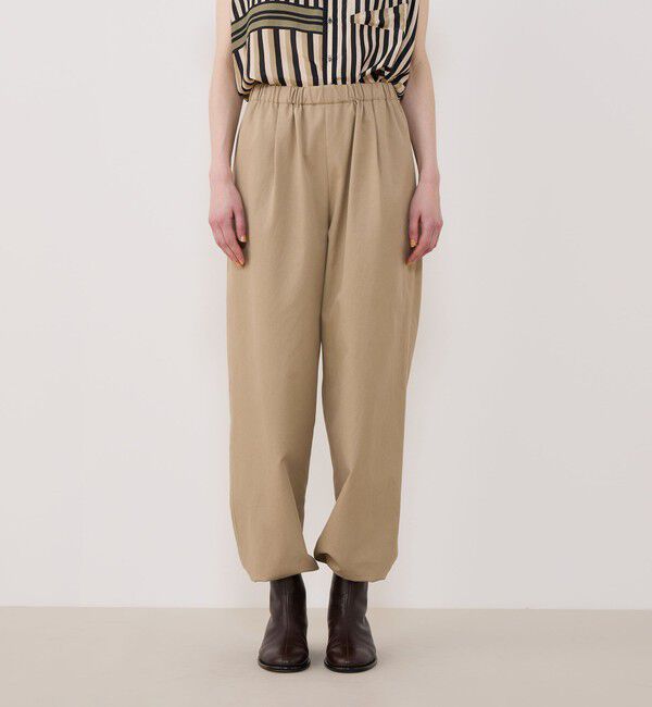 GALERIE VIE「ノンマーセライズドコットン イージートラックパンツ」|その他|