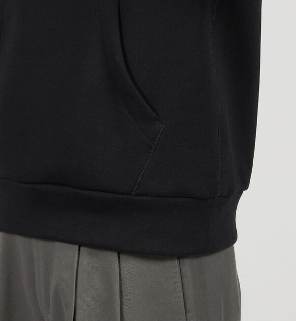 TOMORROWLAND MENS「スビンコットン ダンボール ハーフジップ パーカ」|パーカー|