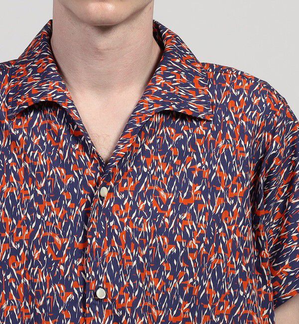 TOMORROWLAND BUYING WEAR「HAVERSACK ATTIRE コットン総柄 オープンカラー ハーフスリーブシャツ」|シャツ・ブラウス|