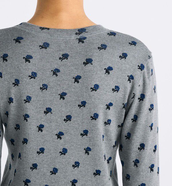 Edition「コットンモダールフライス プリント カーディガン」|Tシャツ・カットソー|