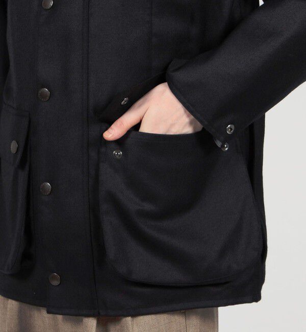 TOMORROWLAND MENS「【別注】Barbour CL BEAUFORT ウールブルゾン DORMEIUL」|ブルゾン・スタジャン|