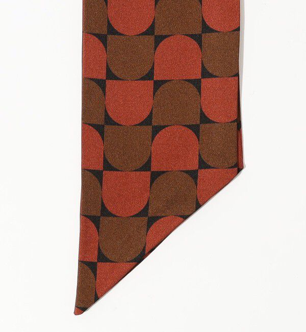 TOMORROWLAND GOODS「TOMORROWLAND ジオメトリック柄 シルクスカーフ」|バンダナ・スカーフ|