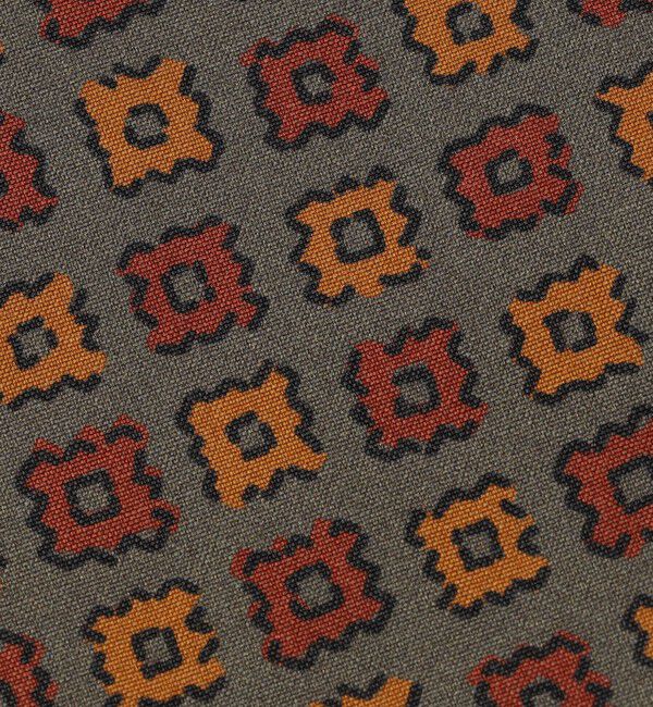 TOMORROWLAND GOODS「Bleck シルクプリント 小紋柄ネクタイ」|ネクタイ・蝶ネクタイ|