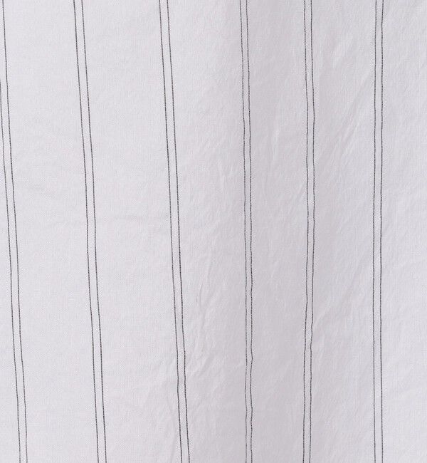 GALERIE VIE「コットンシルクブロード ドロップショルダーシャツ」|シャツ・ブラウス|