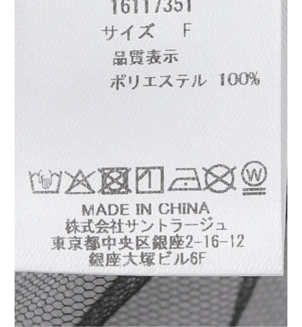 JOINT WORKS「ANNA SUI NYC / アナスイエヌワイシー  メッシュレイヤードロングTシャツ」|Tシャツ・カットソー|