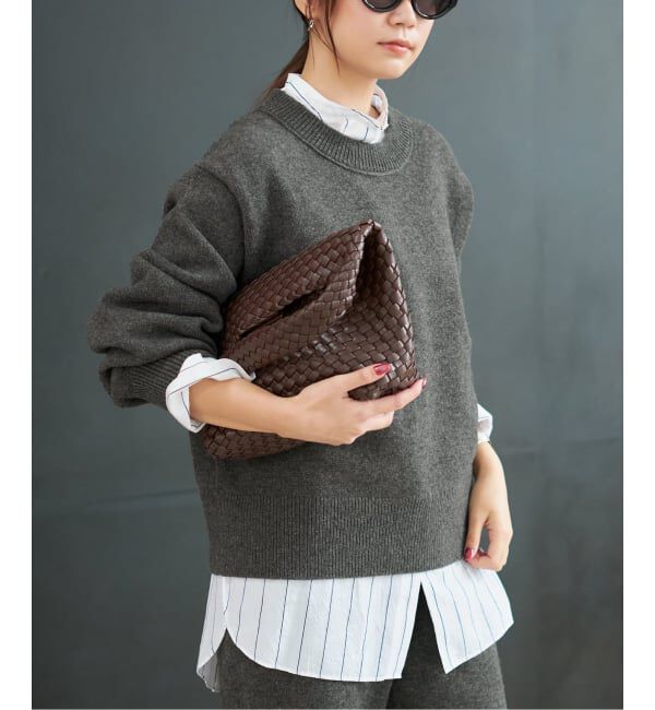 Plage「《追加》R&rsquo;IAM ストールプルオーバー」|ニット・セーター|