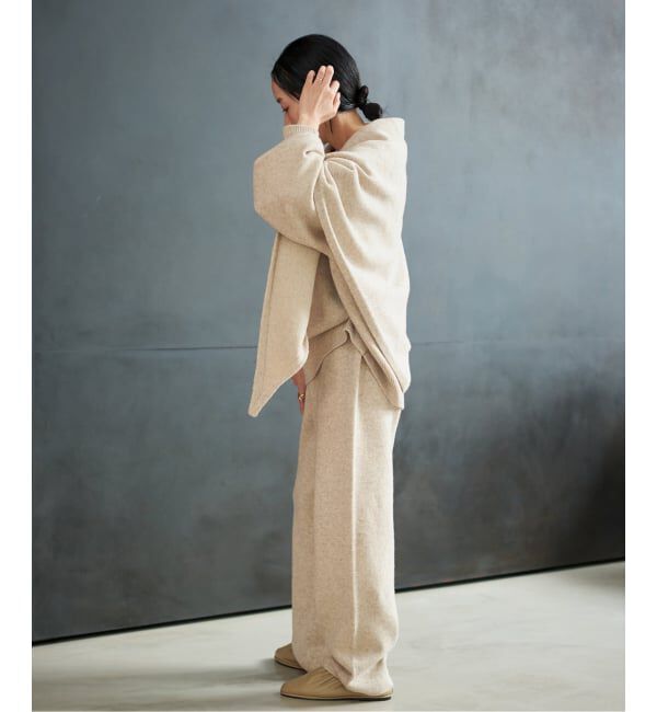 Plage「《追加》R&rsquo;IAM ストールプルオーバー」|ニット・セーター|