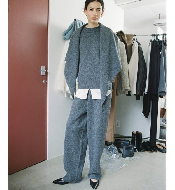 Plage「《追加》R&rsquo;IAM ストールプルオーバー」|ニット・セーター|