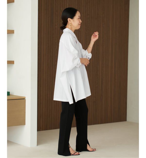 Plage「《一部カラーWEB限定追加》Light OX Poncho シャツ 3」|シャツ・ブラウス|