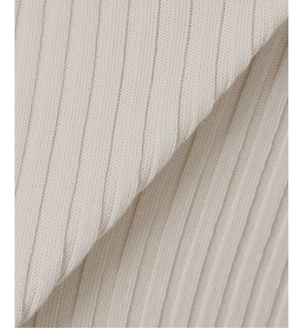 VERMEIL par iena「イタリア糸 RIB Vネックカーディガン」|カーディガン|