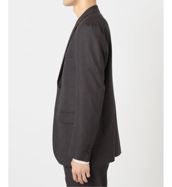 EDIFICE「SUPER 120&rsquo;s ウールサキソニー 2ボタン ジャケット【セットアップ着用可能】」|テーラードジャケット|