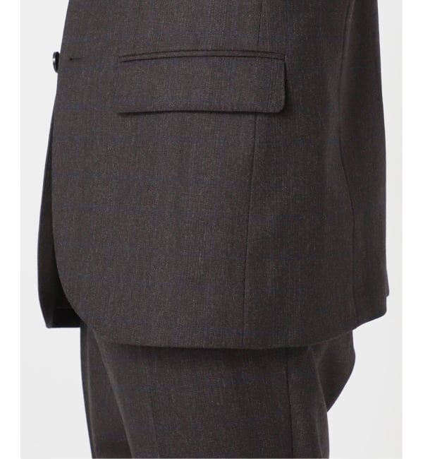EDIFICE「SUPER 120&rsquo;s ウールサキソニー 2ボタン ジャケット【セットアップ着用可能】」|テーラードジャケット|