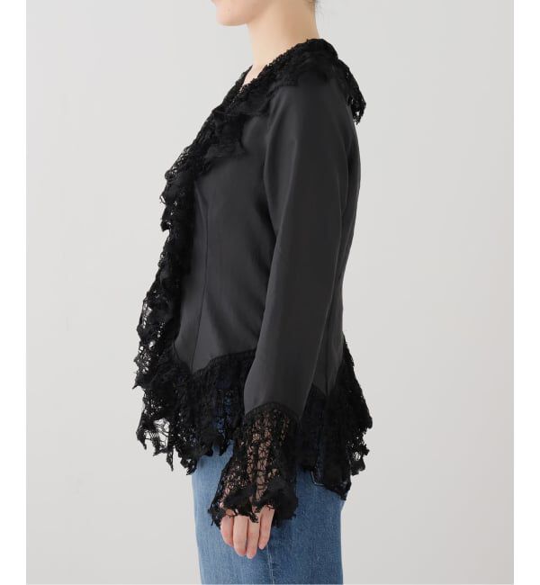 JOURNAL STANDARD「【EUCHRONIA/ユークロニア】 Original Torsion lace blouse」|シャツ・ブラウス|