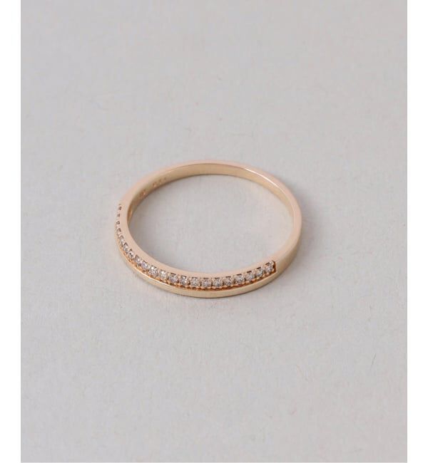 Lilas by Spick&Span「ダブルラインダイヤリング K10」|リング|