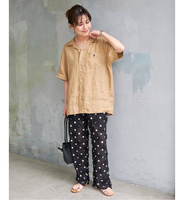 Spick and Span「《追加》crinkle crinkle crinkle 3D embroidery dot pants」|その他|