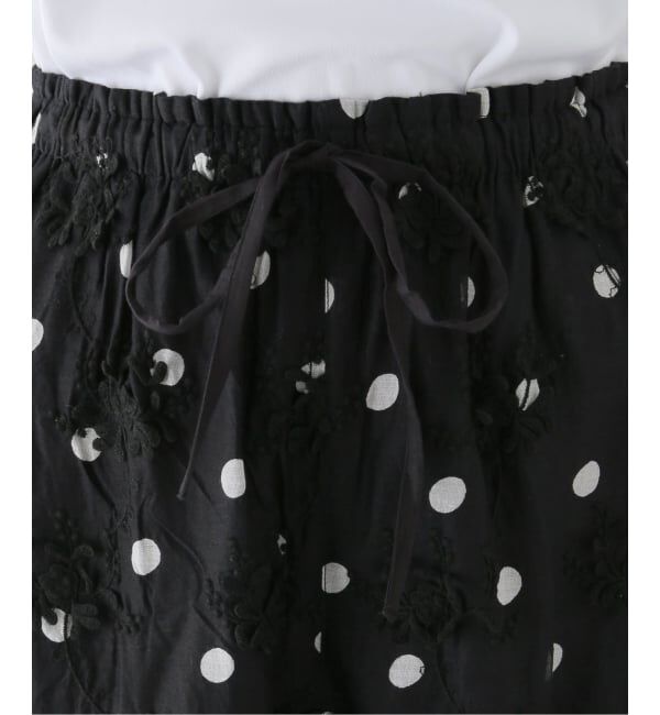 Spick and Span「《追加》crinkle crinkle crinkle 3D embroidery dot pants」|その他|