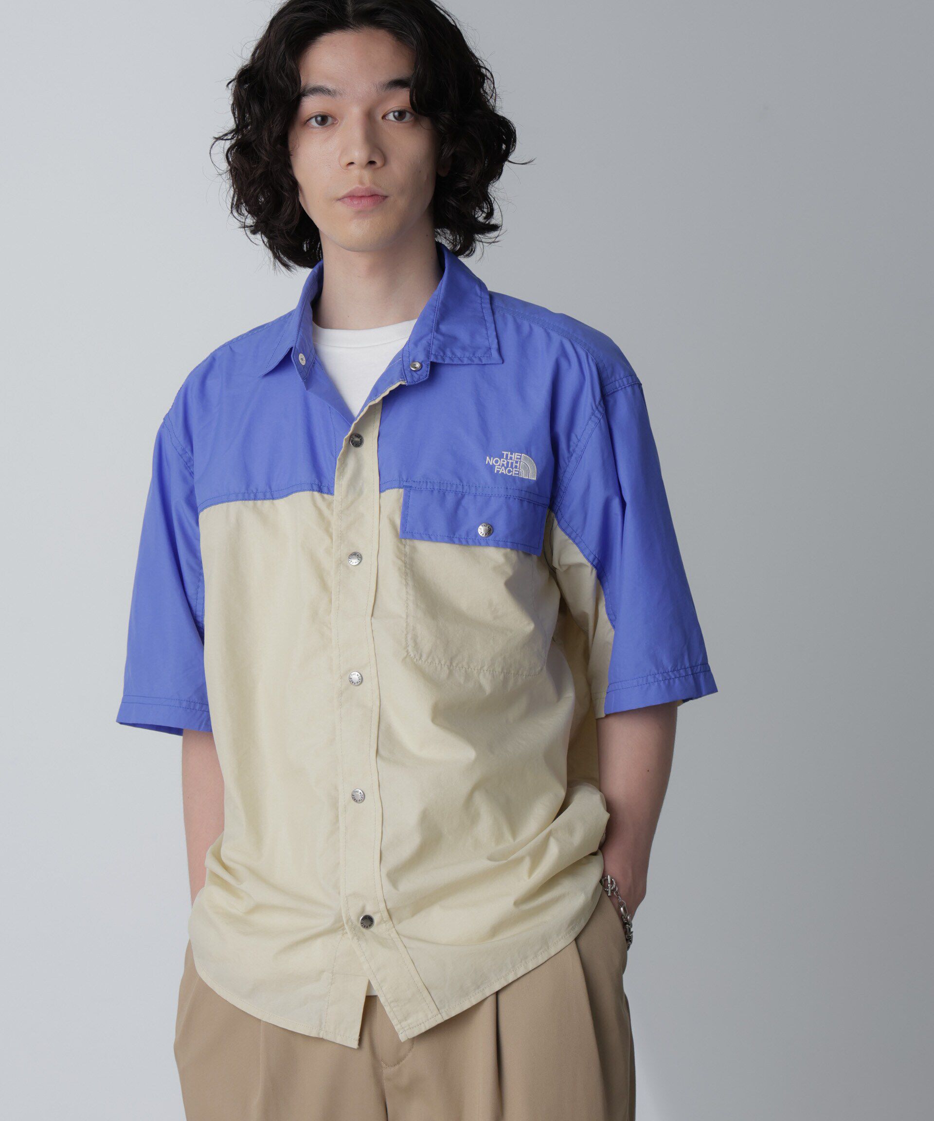 nano･universe「THE NORTH FACE/ S/S Nupste Shirt」|シャツ・ブラウス|パターン1