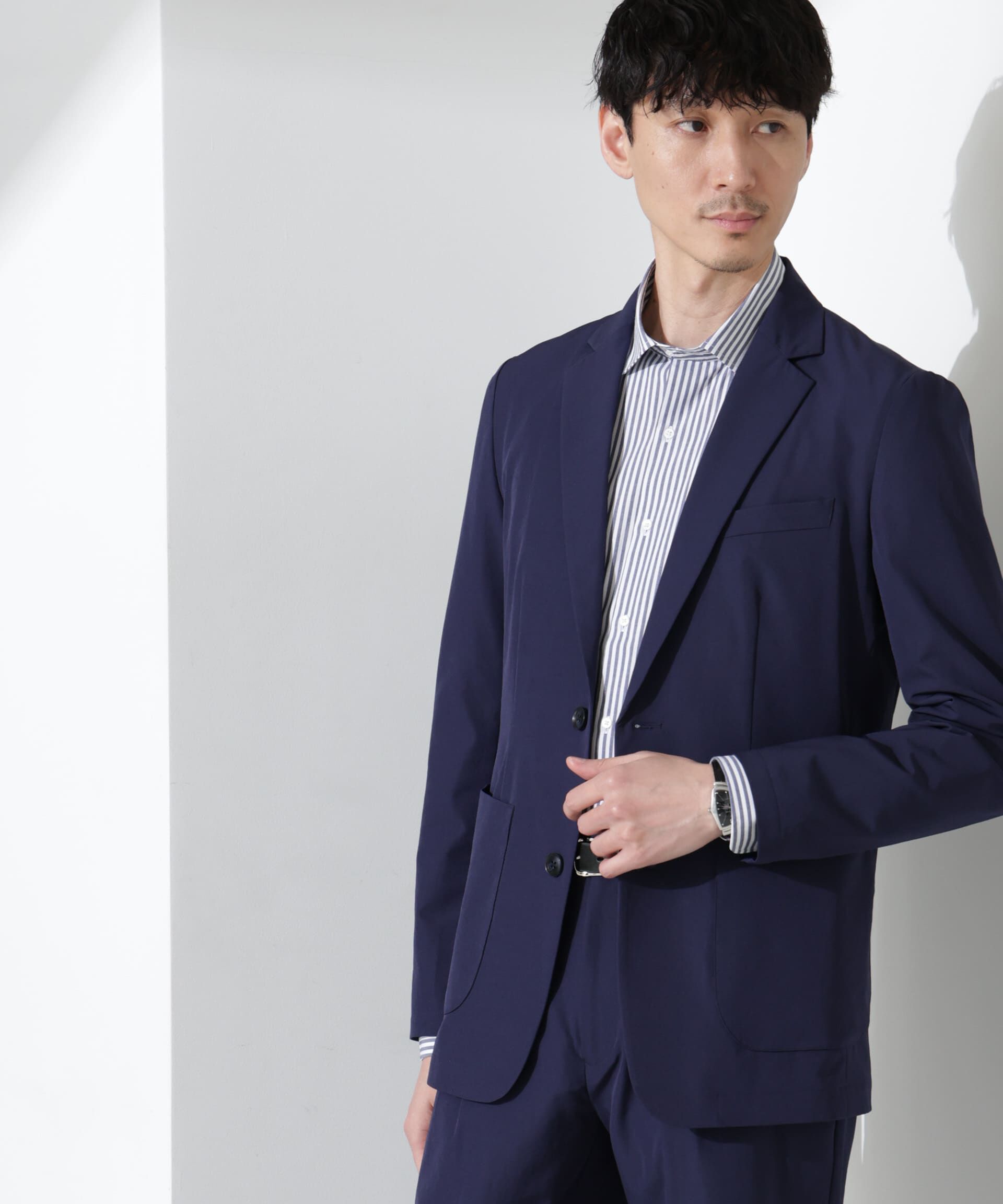 nano･universe「アクティブ4WAYストレッチドライ セットアップ」|スーツ|