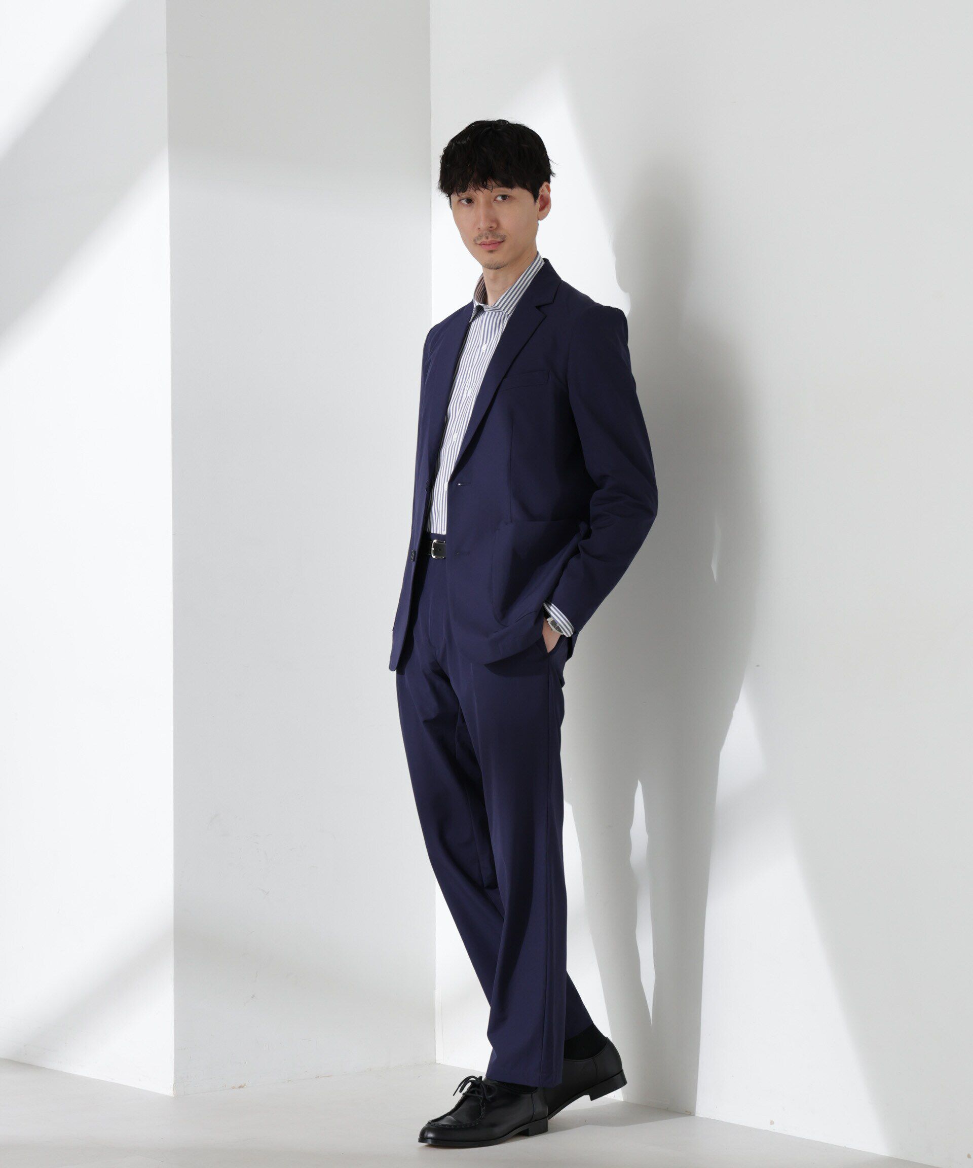 nano･universe「アクティブ4WAYストレッチドライ セットアップ」|スーツ|