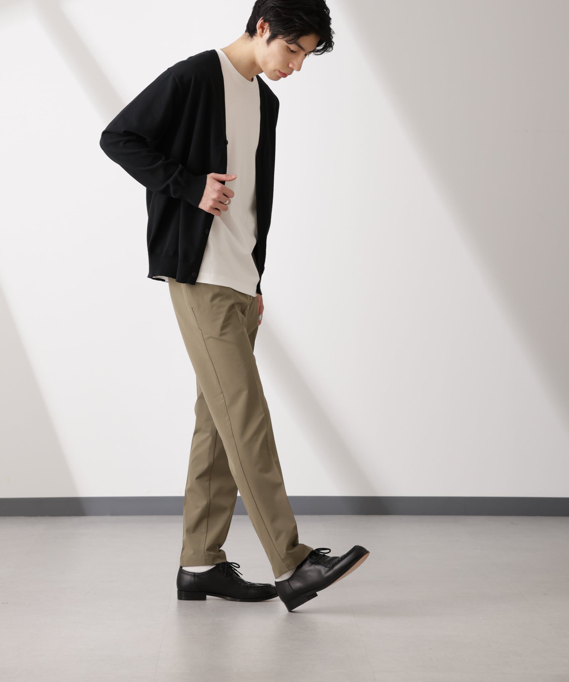 nano･universe「ライトウェイトストレッチ タイトスラックス(セットアップ可)」|チノ|