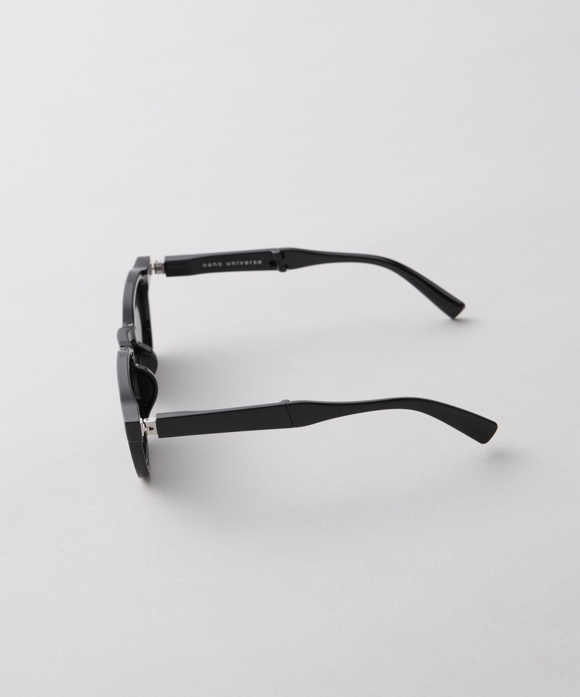 nano･universe「アイウェア/オクタゴン型 折り畳み式サングラス」|メガネ|