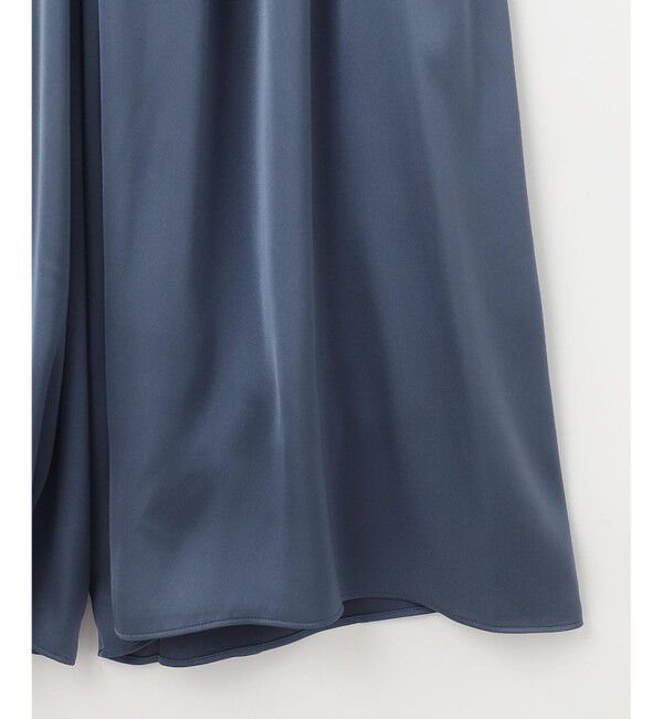 自由区「【カタログ掲載・セットアップ対応・ウエストゴム・洗える】セミブライトサテンギャザー パンツ」|その他|