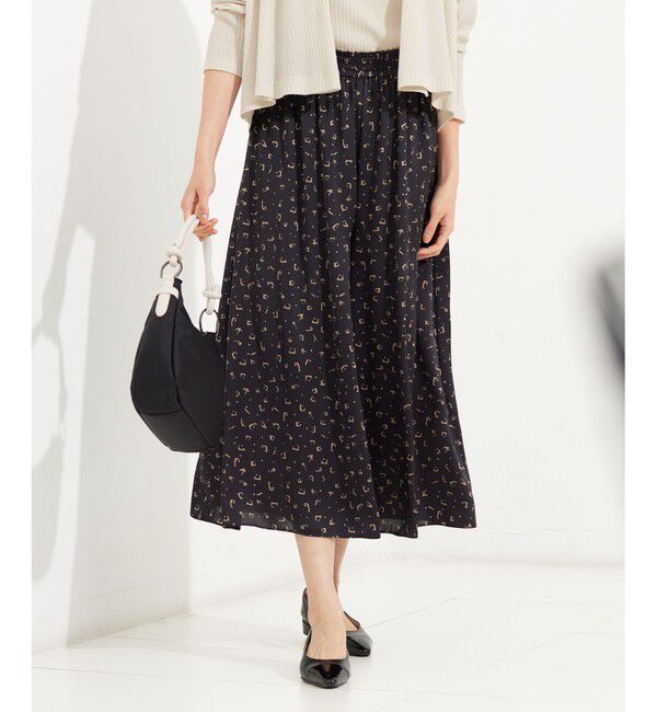 自由区「【カタログ掲載・セットアップ対応・ウエストゴム・洗える】セミブライトサテンギャザー パンツ」|その他|ﾈｲﾋﾞｰﾌ