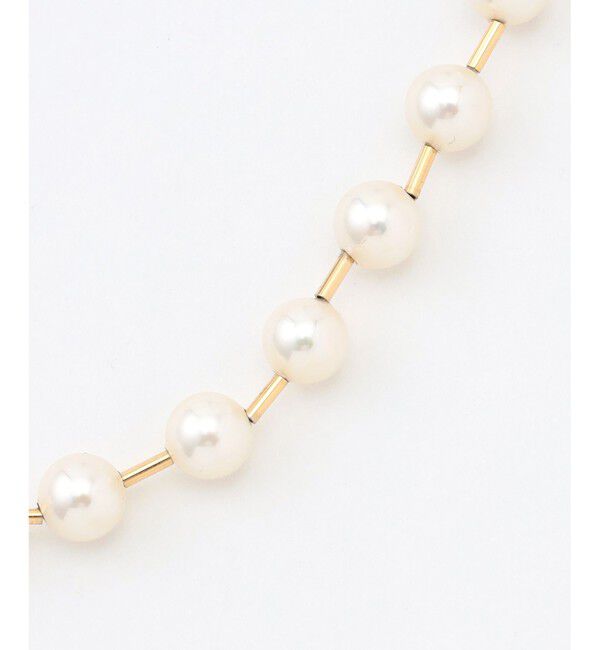 自由区「【カタログ掲載・セレモニー・新色追加】パールバー ネックレス」|ネックレス|