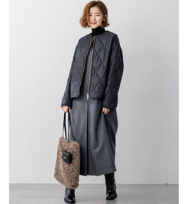 23区「中綿パディング コンパクト アウター」|ダウン|