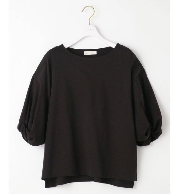 any SiS「シルケットスムースツイストスリーブ カットソー」|Tシャツ・カットソー|