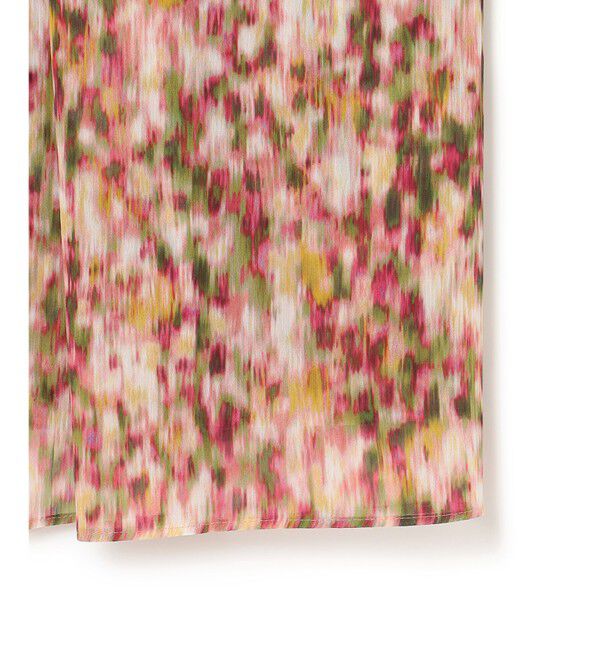 BEIGE,「【洗える】BORONIA / フラワーシフォンロングスカート」|スカート|