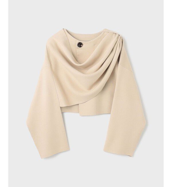 Diagram「ケープショートニットトップ」|ニット・セーター|