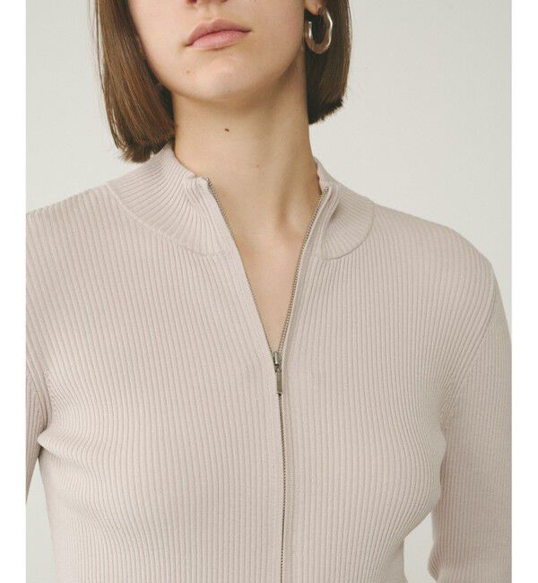 Diagram「リブニットzipトップ」|ニット・セーター|