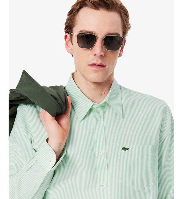 LACOSTE「オックスフォードストライプシャツ」|シャツ・ブラウス|