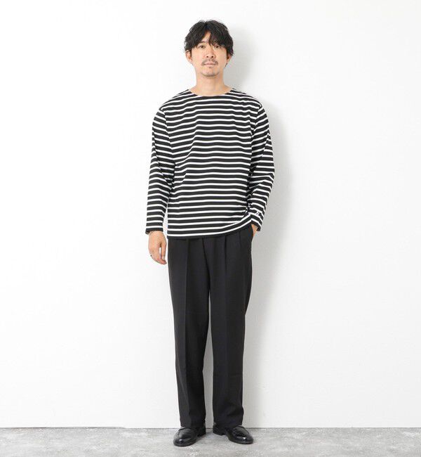 NOLLEY'S goodman「MVSシルケットボーダーBN」|Tシャツ・カットソー|