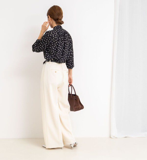 NOLLEY'S「ジョーゼットボウタイブラウス」|シャツ・ブラウス|