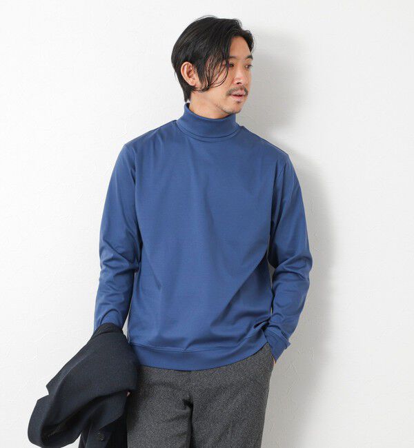 NOLLEY'S goodman「《ビジカジ対応》シルケットスムースドレスL/S TN Tシャツ 25AW」|Tシャツ・カットソー|