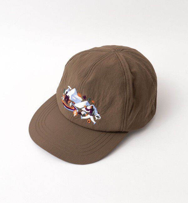 NOLLEY'S goodman「【halo commodity/ハロ コモディティー】Map Cap h253-238」|キャップ・キャスケット|カーキ