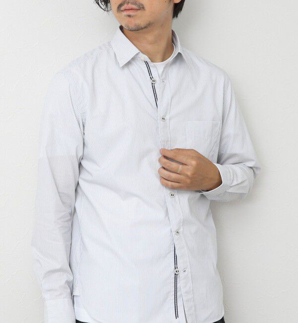 NOLLEY'S goodman「パラシュートボタン レギュラーカラーシャツ 25AW」|シャツ・ブラウス|