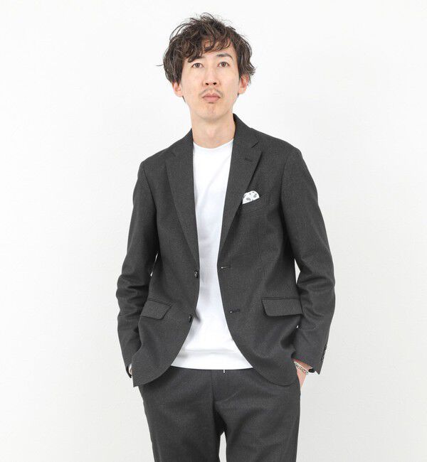 NOLLEY'S goodman「《ビジカジ/セットアップ対応》SOFT THERMO ウォッシャブルジャケット 25AW」|テーラードジャケット|