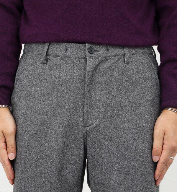 NOLLEY'S goodman「《セットアップ対応》【Active Jersey】ホームスパン ストレッチイージーPT 25AW」|チノ|