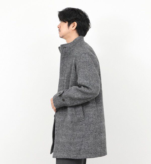 NOLLEY'S goodman「《ビジカジ対応》尾州ビーバースタンドカラーコート 25AW」|その他|