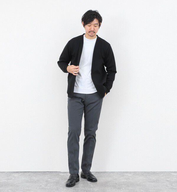 NOLLEY'S goodman「コットンカルゼ裏微起毛ストレッチスリムフィット 25AW」|チノ|