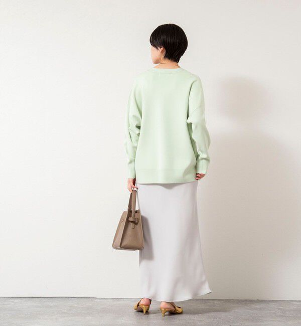 NOLLEY'S sophi「【一部WEB限定カラー】《手洗い可能》スムース編みVネックカーディガン」|カーディガン|